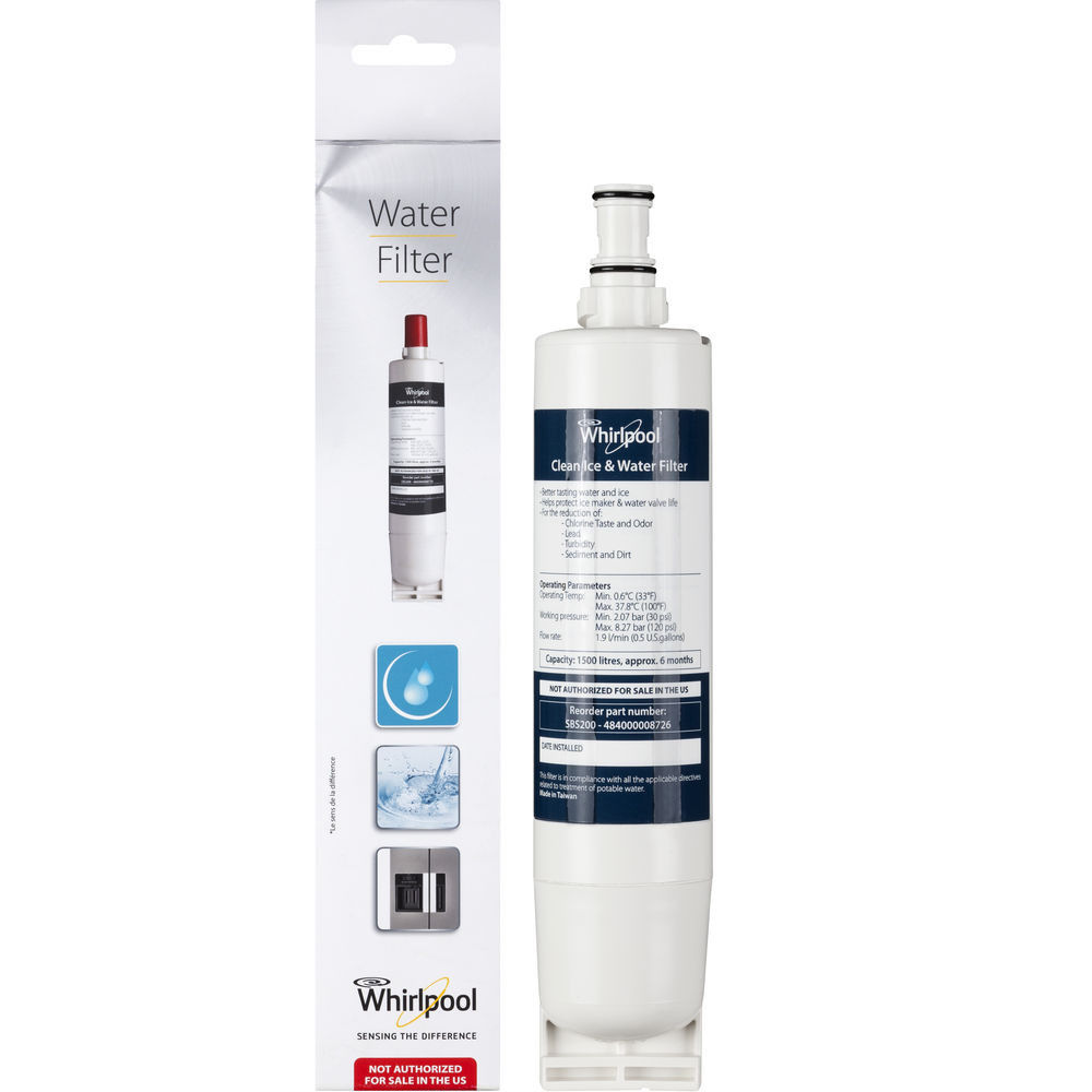Whirlpool Wasserfilter SBS200 / 484000008726