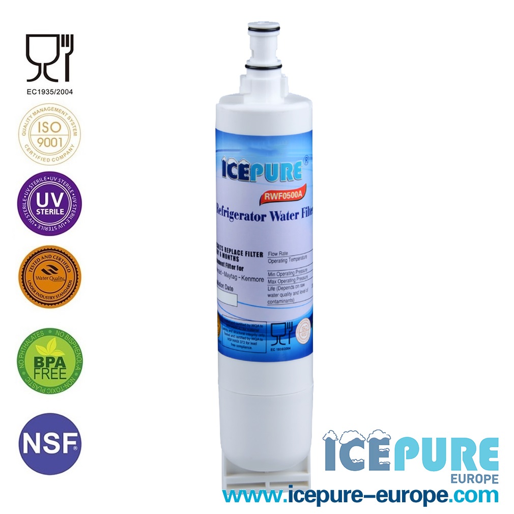 Icepure Wasserfilter geeignet für Whirlpool SBS200 / 484000008726