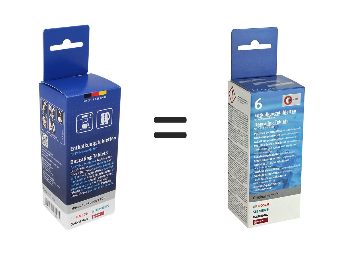 Neff Entkalkungstabletten 00311864 / 311556 / TCZ6002 / TZ60002 / 311864