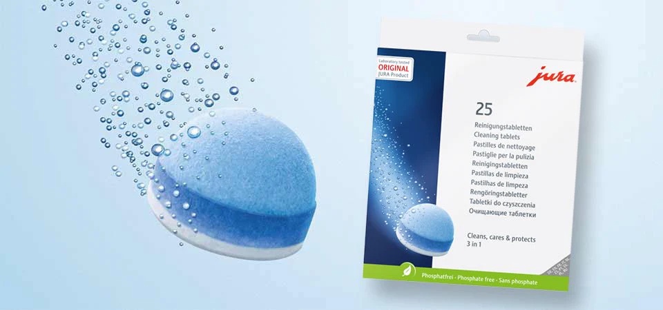 Jura 3-in-1 Reinigungstabletten 25045 / 202111 / 24190 / 62535